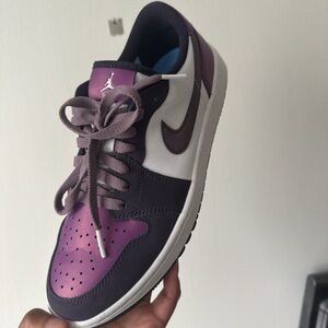 UNWORN Air Jordan 1 Low Golf NRG 'Purple Smoke'